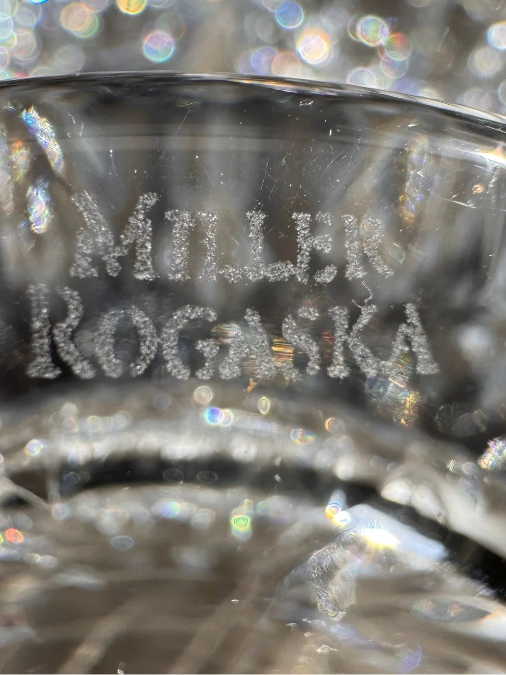 Miller Rogaska Soho Crystal Highball Glasses Set 4 NWOT Vintage Cut Bohemia